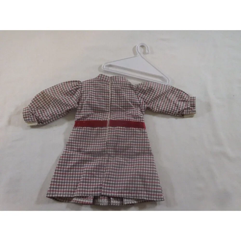 Pleasant Company Samantha Doll Checked Taffeta Meet Dress Retired + Hanger‎